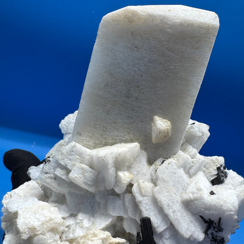 Feldspar with Black Tourmaline - 946g