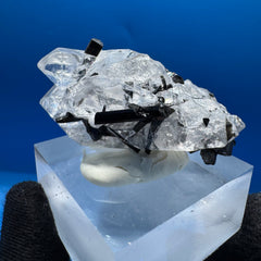 Black Tourmaline & Quartz Specimen - 39g