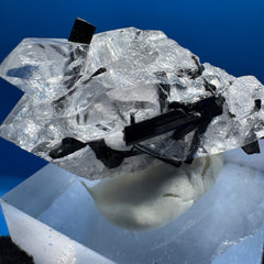 Black Tourmaline & Quartz Specimen - 39g