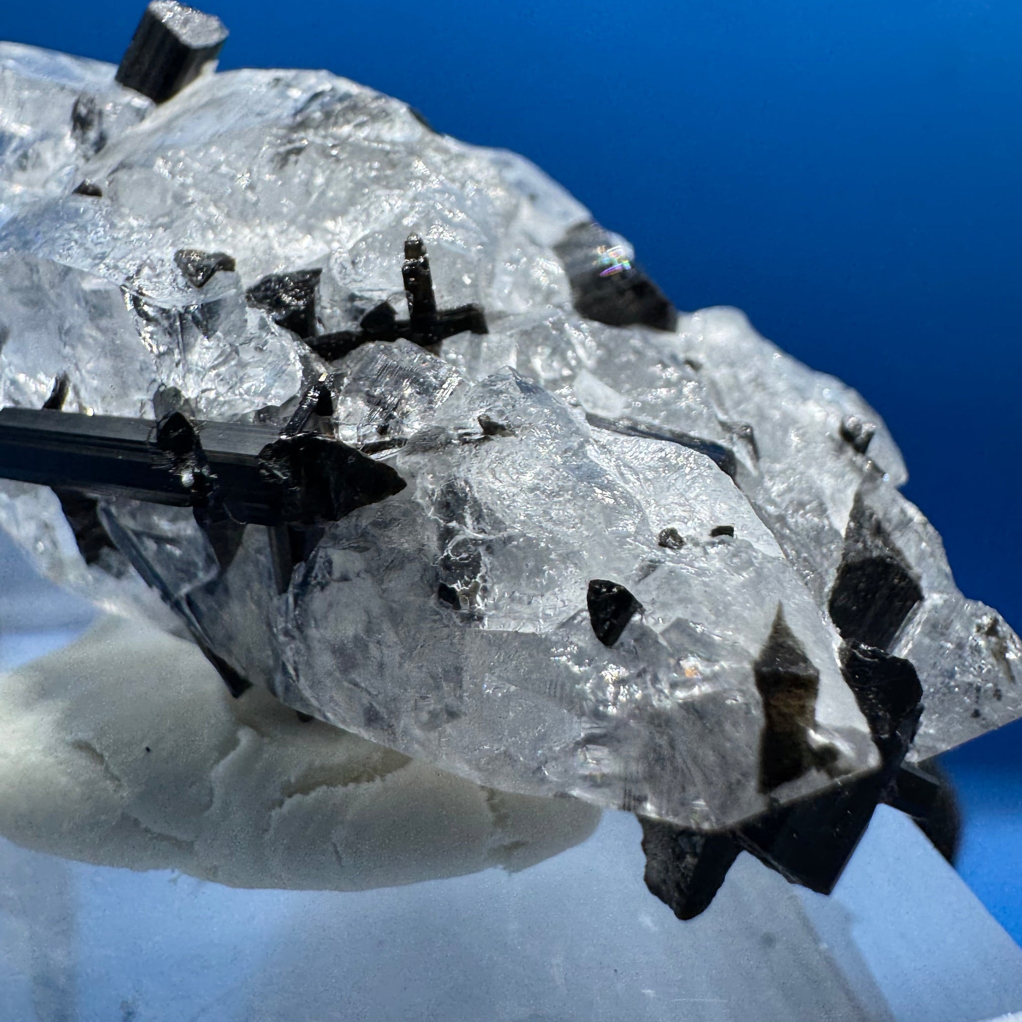 Black Tourmaline & Quartz Specimen - 39g