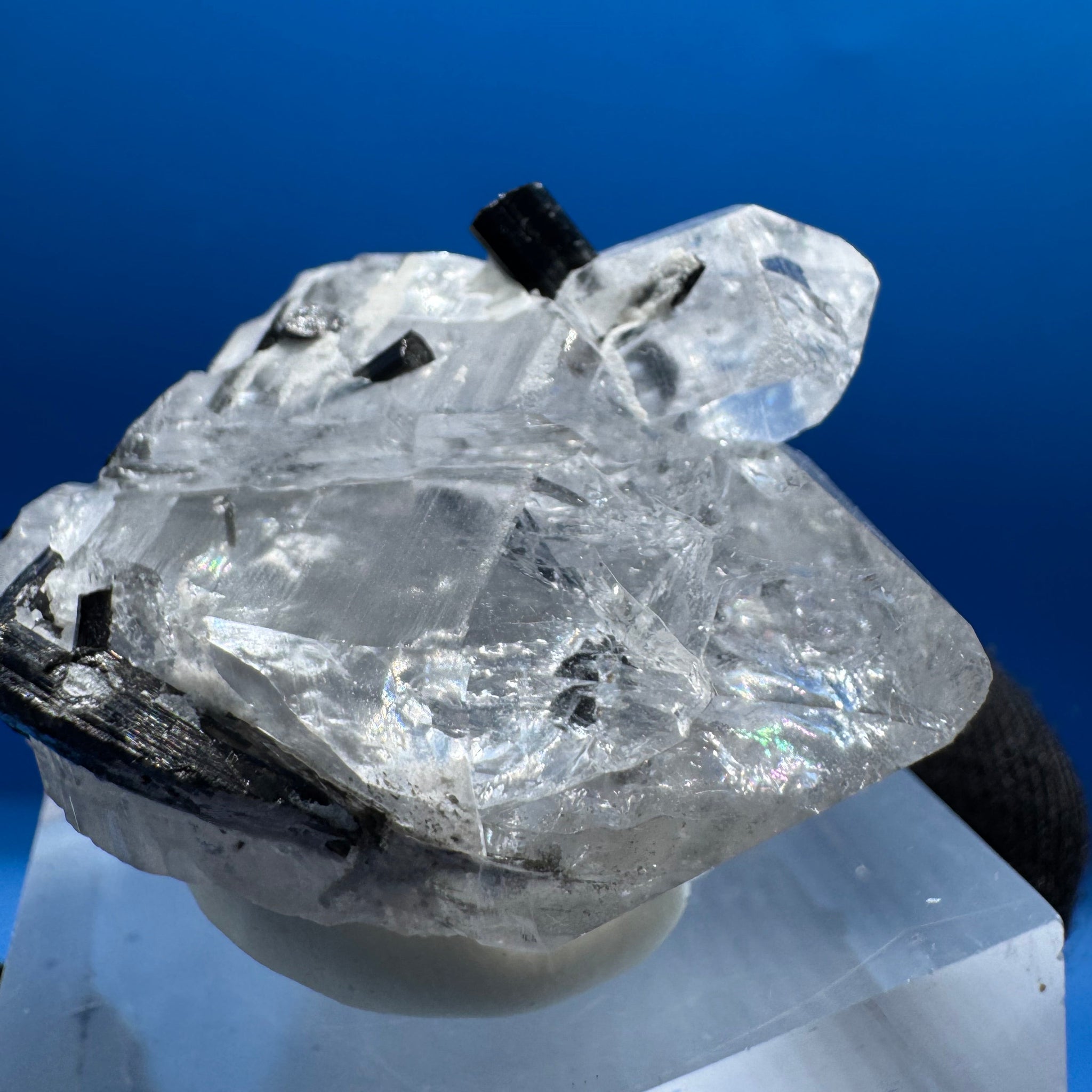 Black Tourmaline & Quartz Specimen - 39g