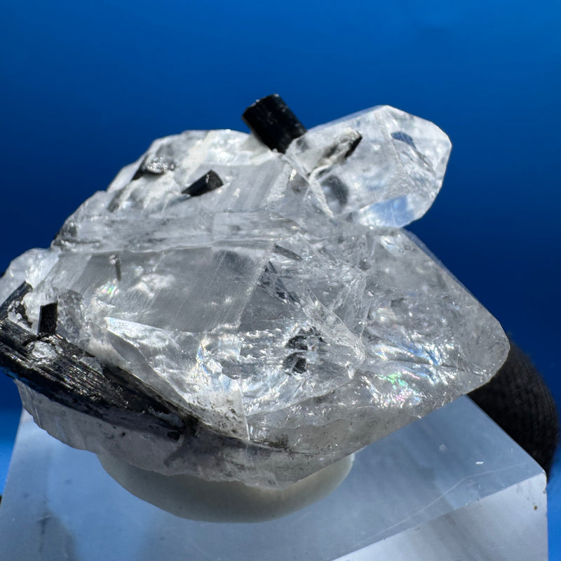 Black Tourmaline & Quartz Specimen - 39g