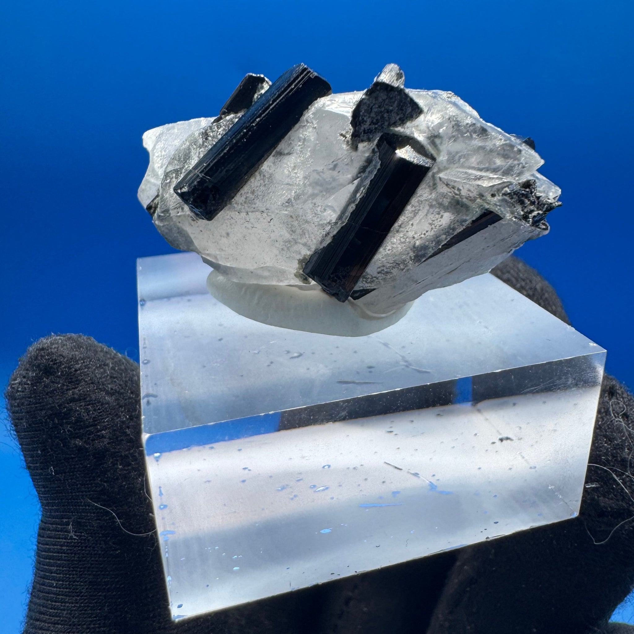 Quartz and Black Tourmaline - 30g
