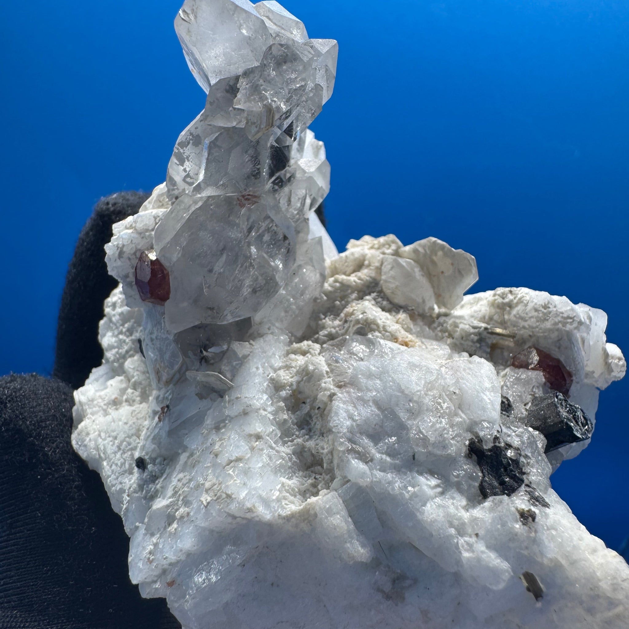 Garnet and Quartz Combo - 129g
