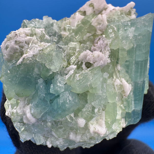 Blue and Green Tourmaline - 66g