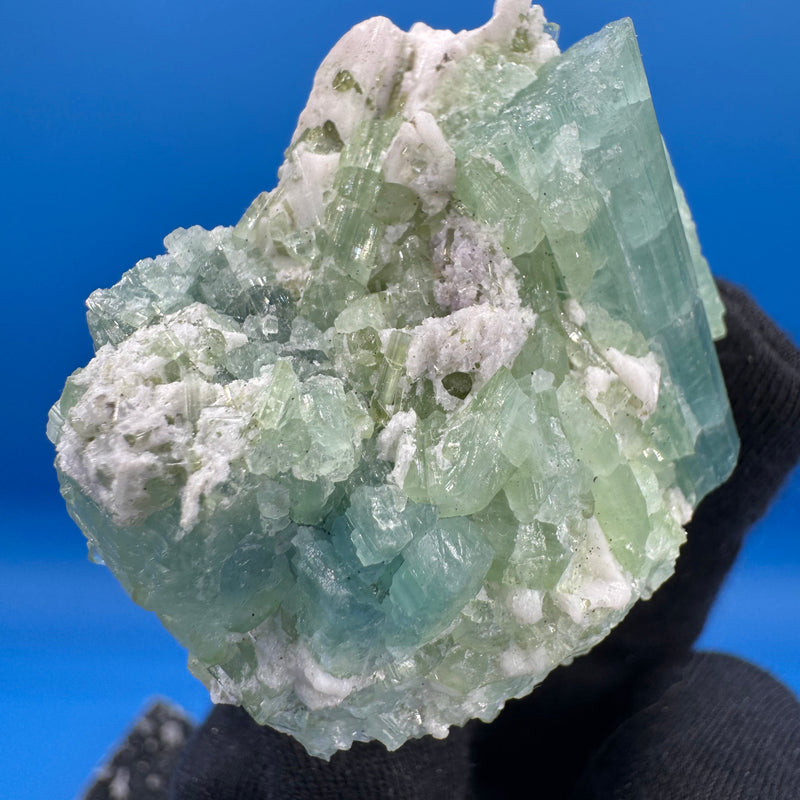 Blue and Green Tourmaline - 66g