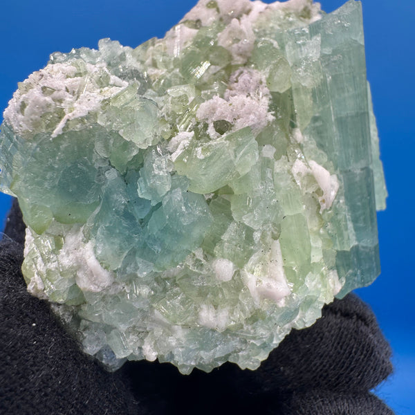 Blue and Green Tourmaline - 66g