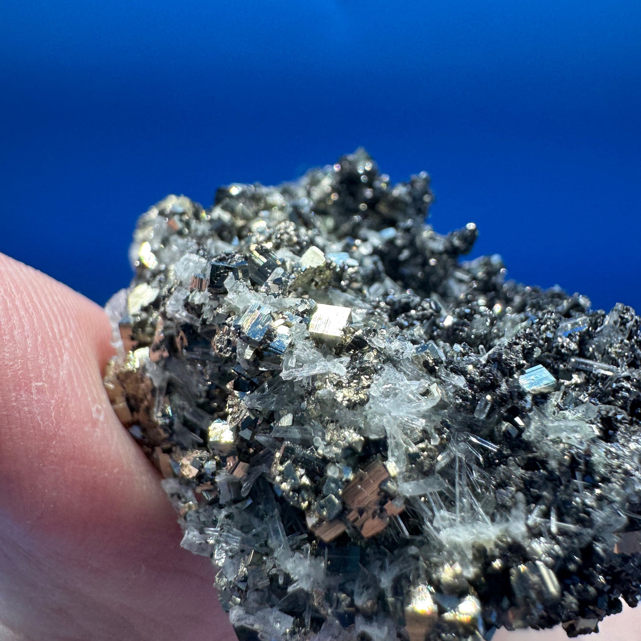 Pyrite and Quartz Specimen - 47g