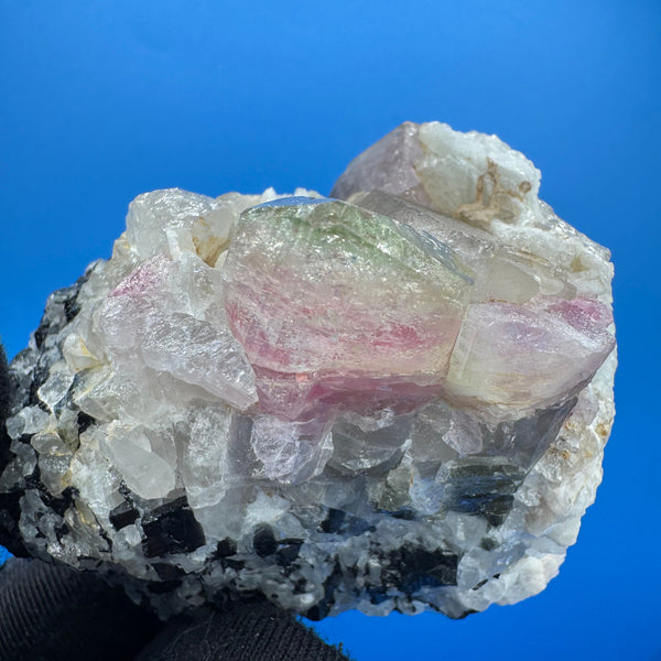 Watermelon Tourmaline Specimen - 198g