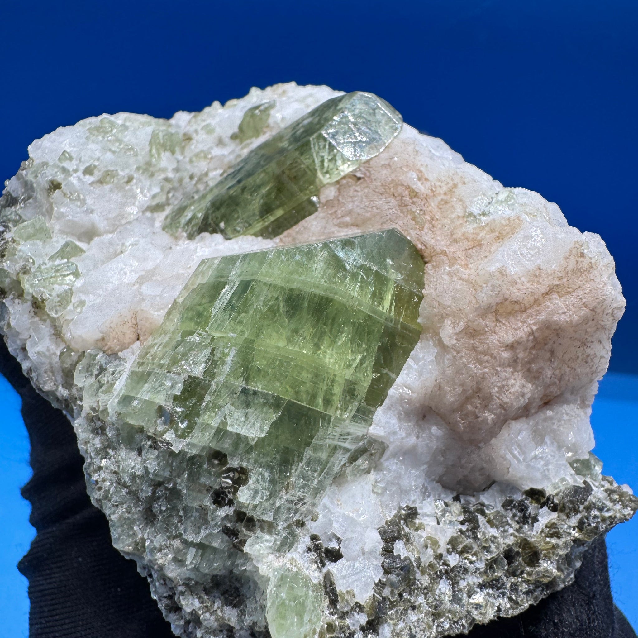 Green Diopside Specimen - 228g