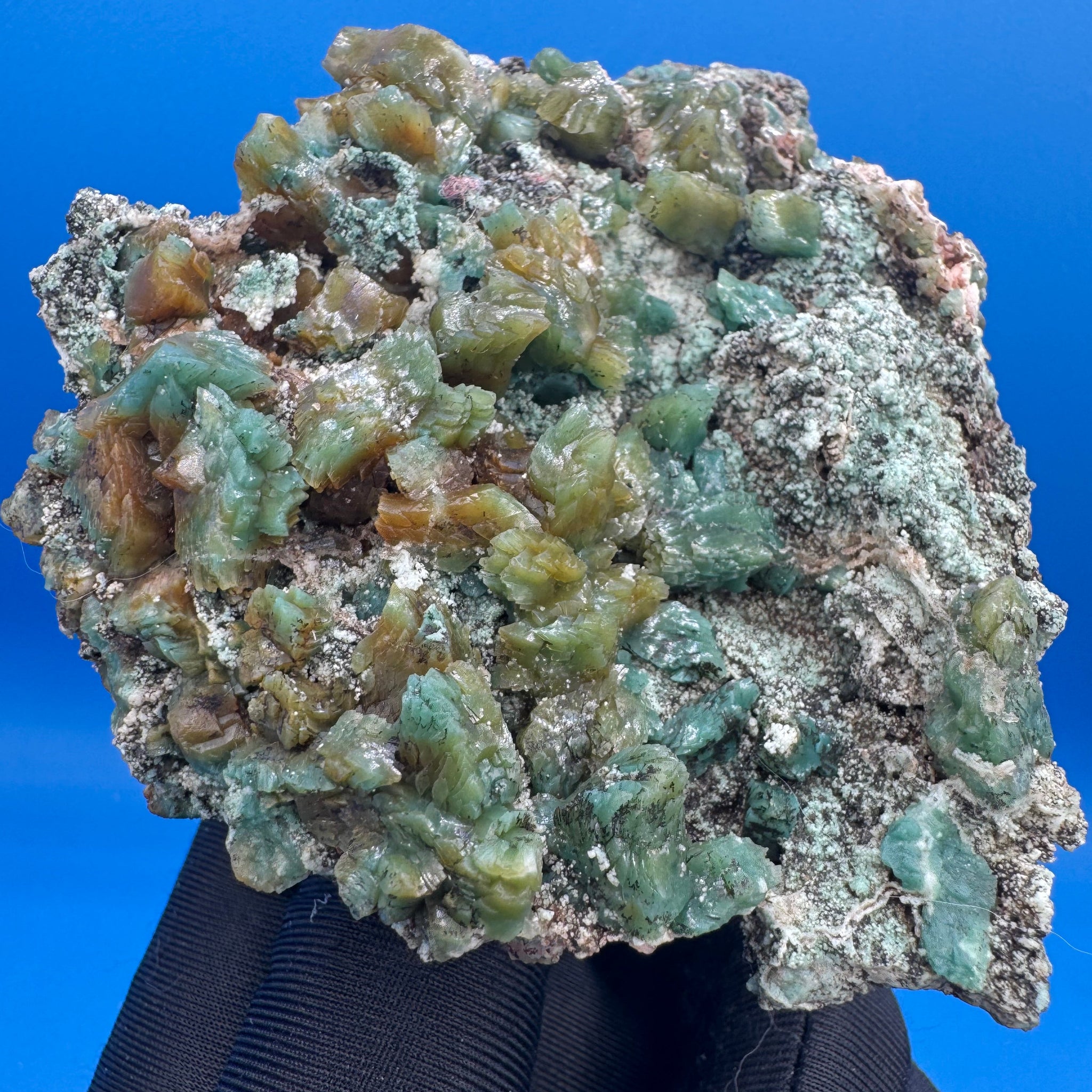 Heulandite with Stilbite Specimen - 199g