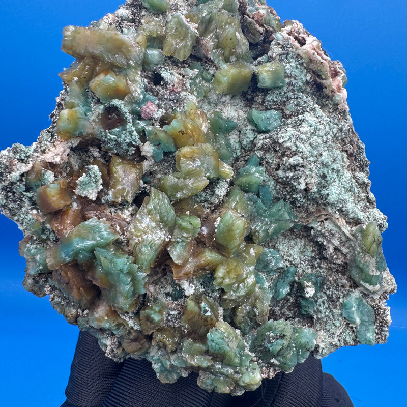Heulandite with Stilbite Specimen - 199g