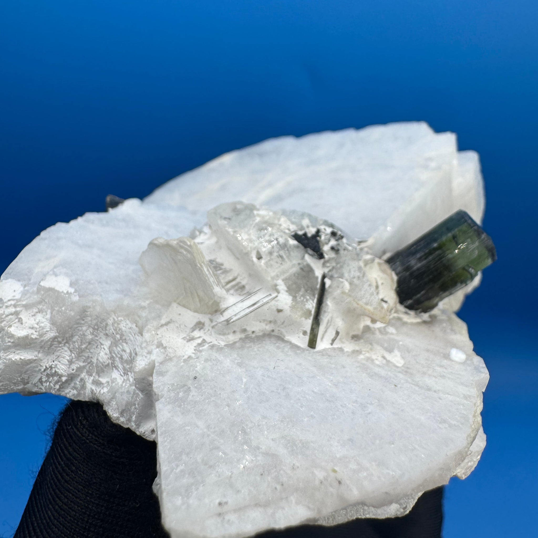 Green Cap Tourmaline Specimen - 237g