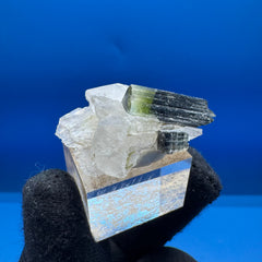Greencap Tourmaline Specimen - 7g