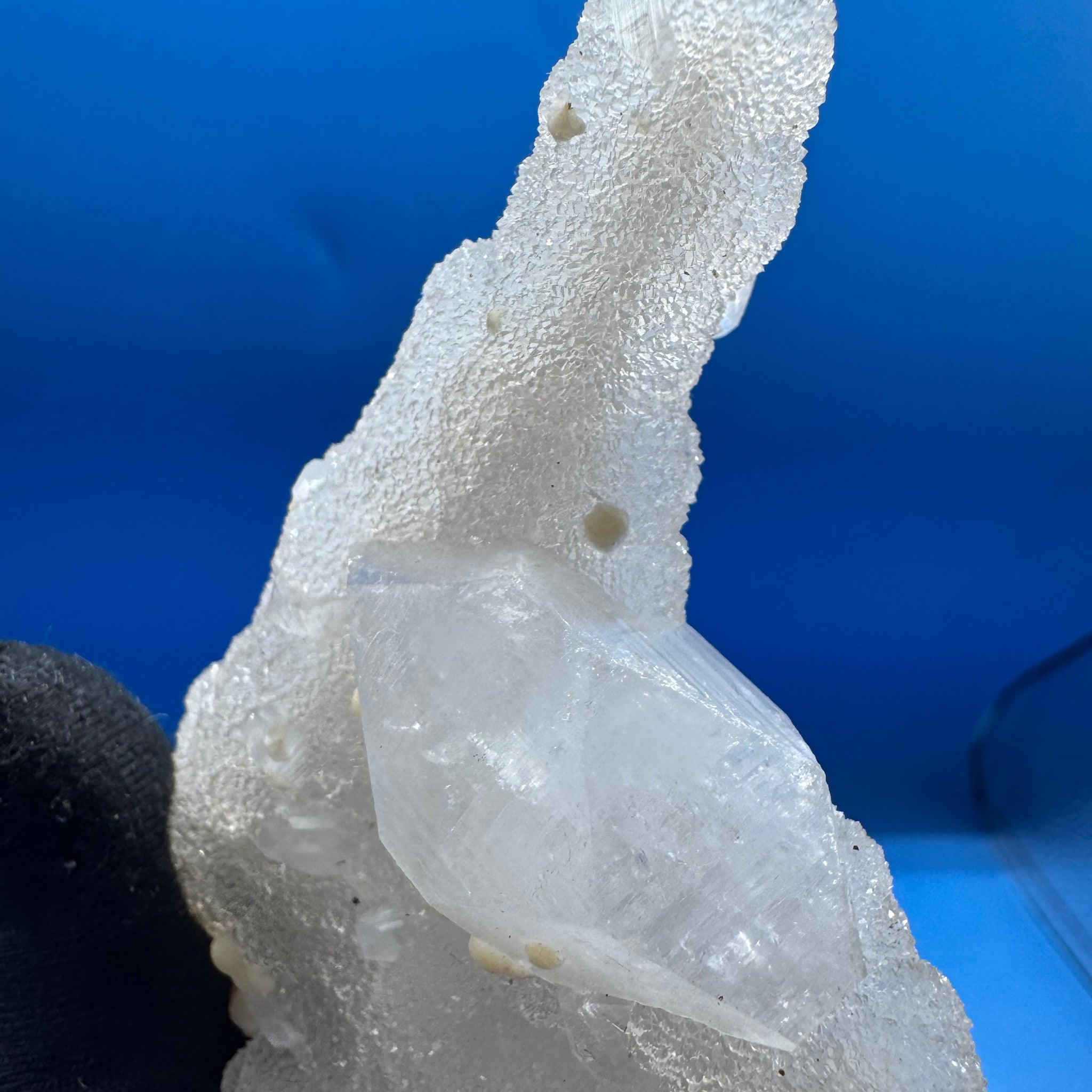 Chalcedony and Okenite Specimen - 93g