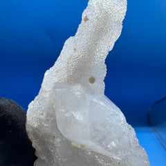Chalcedony and Okenite Specimen - 93g