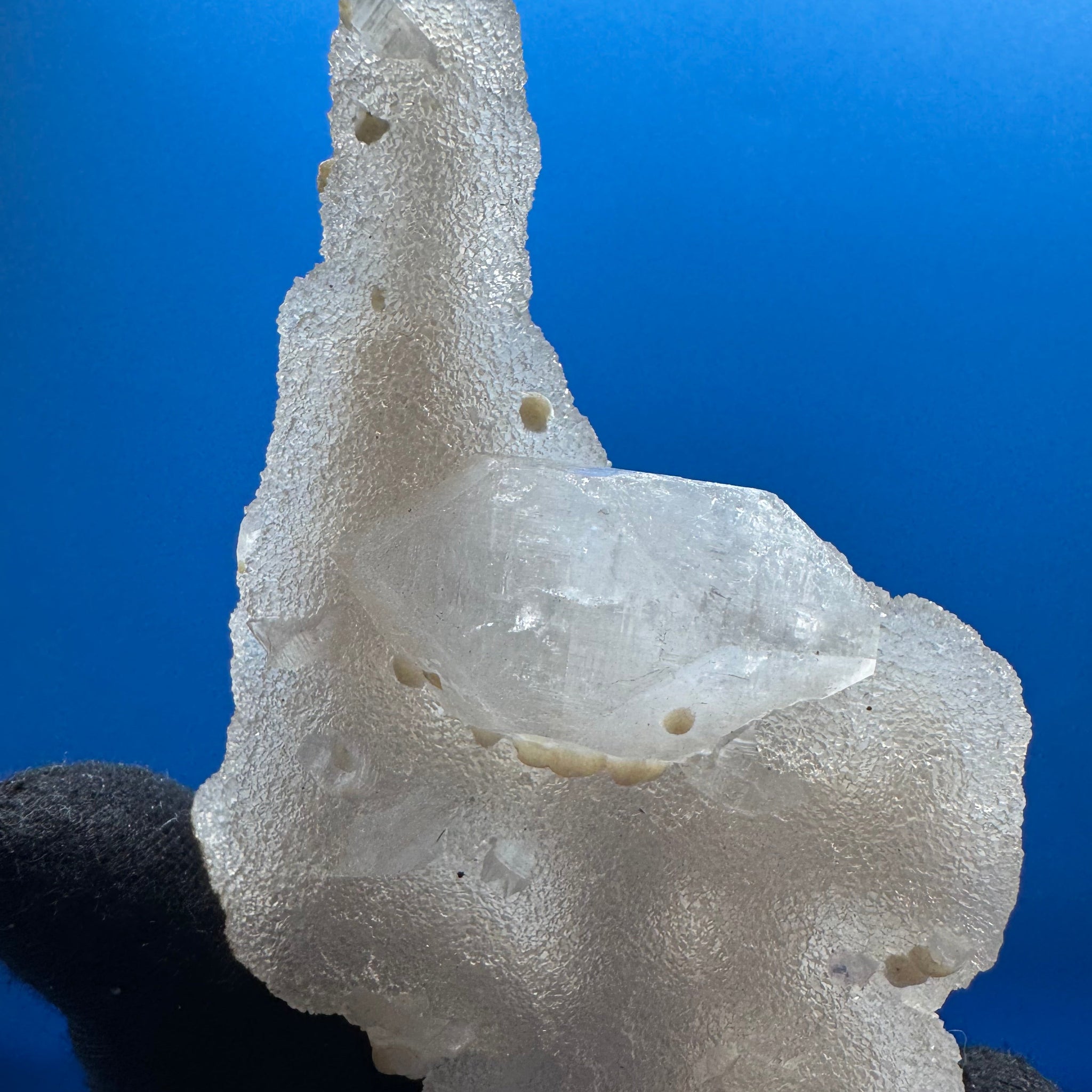 Chalcedony and Okenite Specimen - 93g