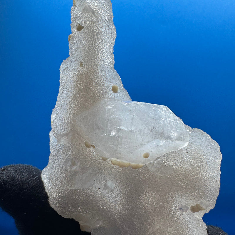 Chalcedony and Okenite Specimen - 93g
