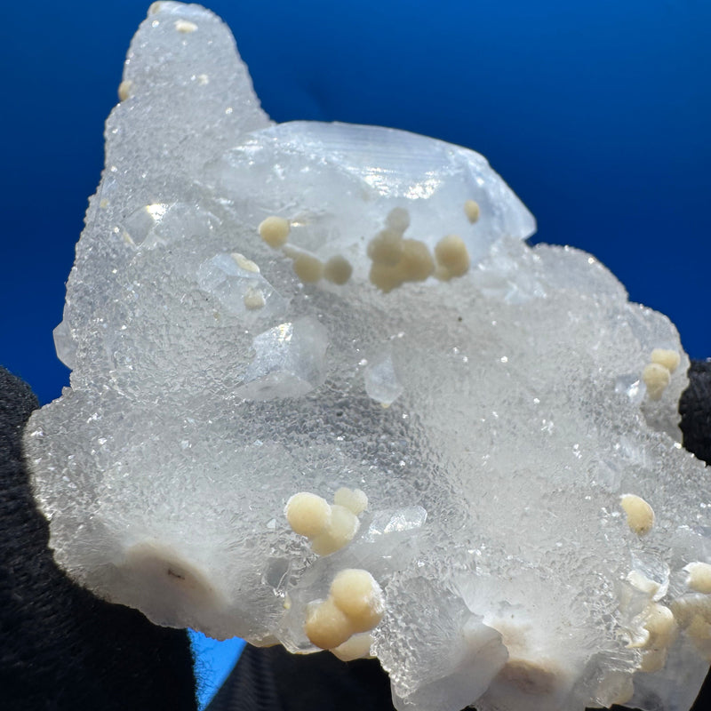 Chalcedony and Okenite Specimen - 93g