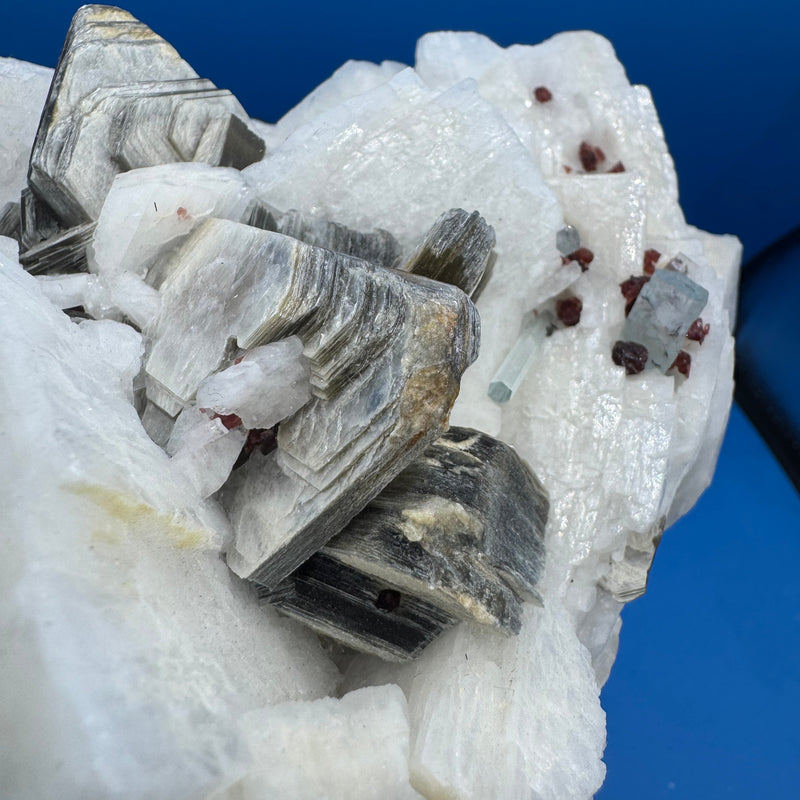 Aquamarine & Feldspar Specimen - 1673g