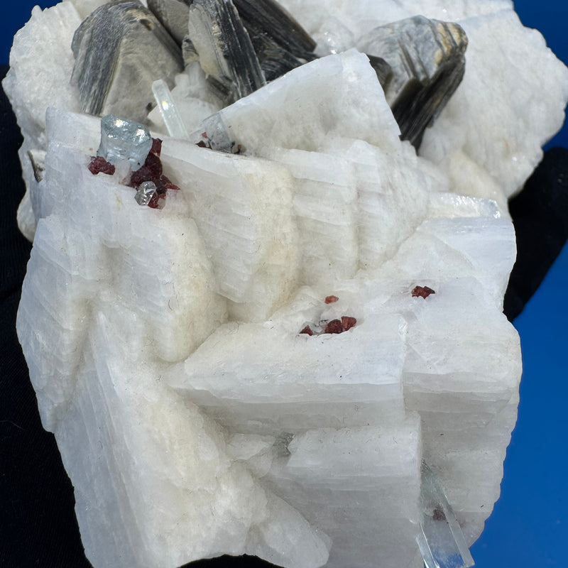Aquamarine & Feldspar Specimen - 1673g