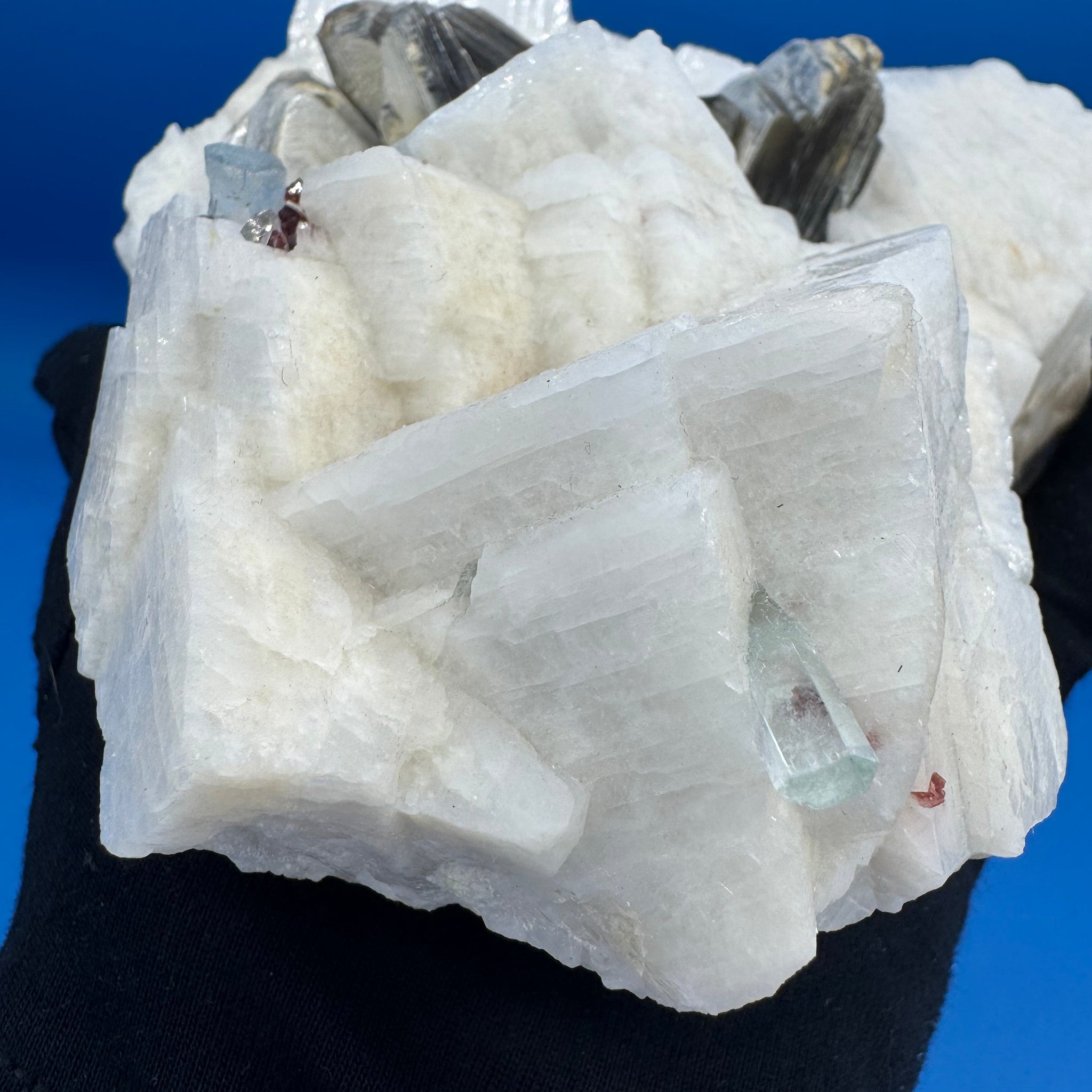 Aquamarine & Feldspar Specimen - 1673g