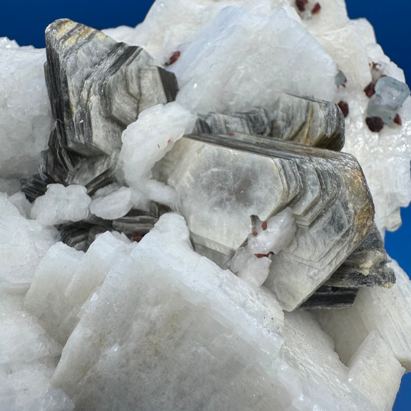 Aquamarine & Feldspar Specimen - 1673g