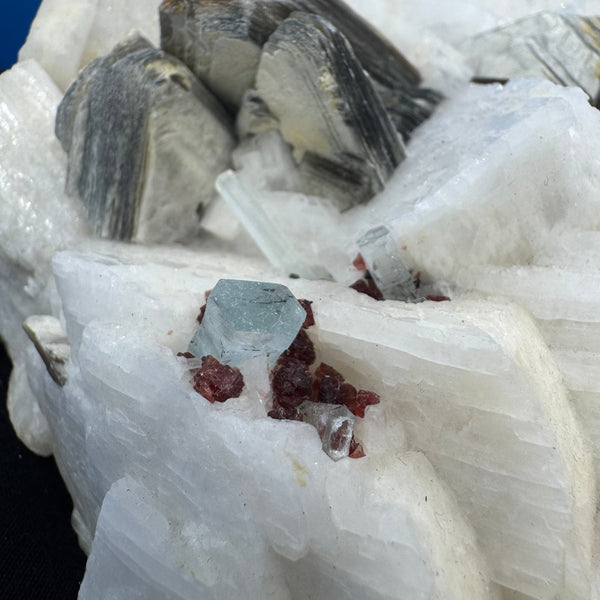 Aquamarine & Feldspar Specimen - 1673g