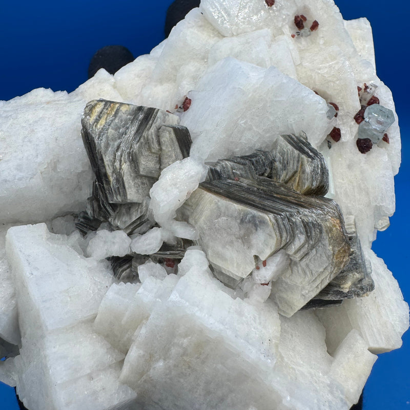 Aquamarine & Feldspar Specimen - 1673g