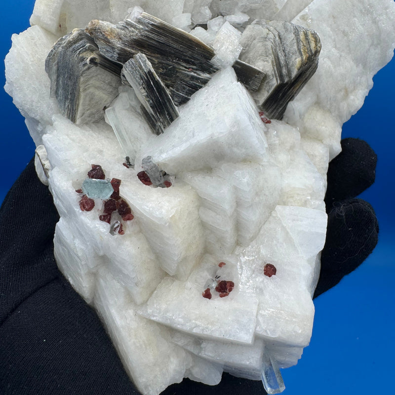 Aquamarine & Feldspar Specimen - 1673g