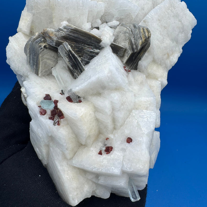 Aquamarine & Feldspar Specimen - 1673g