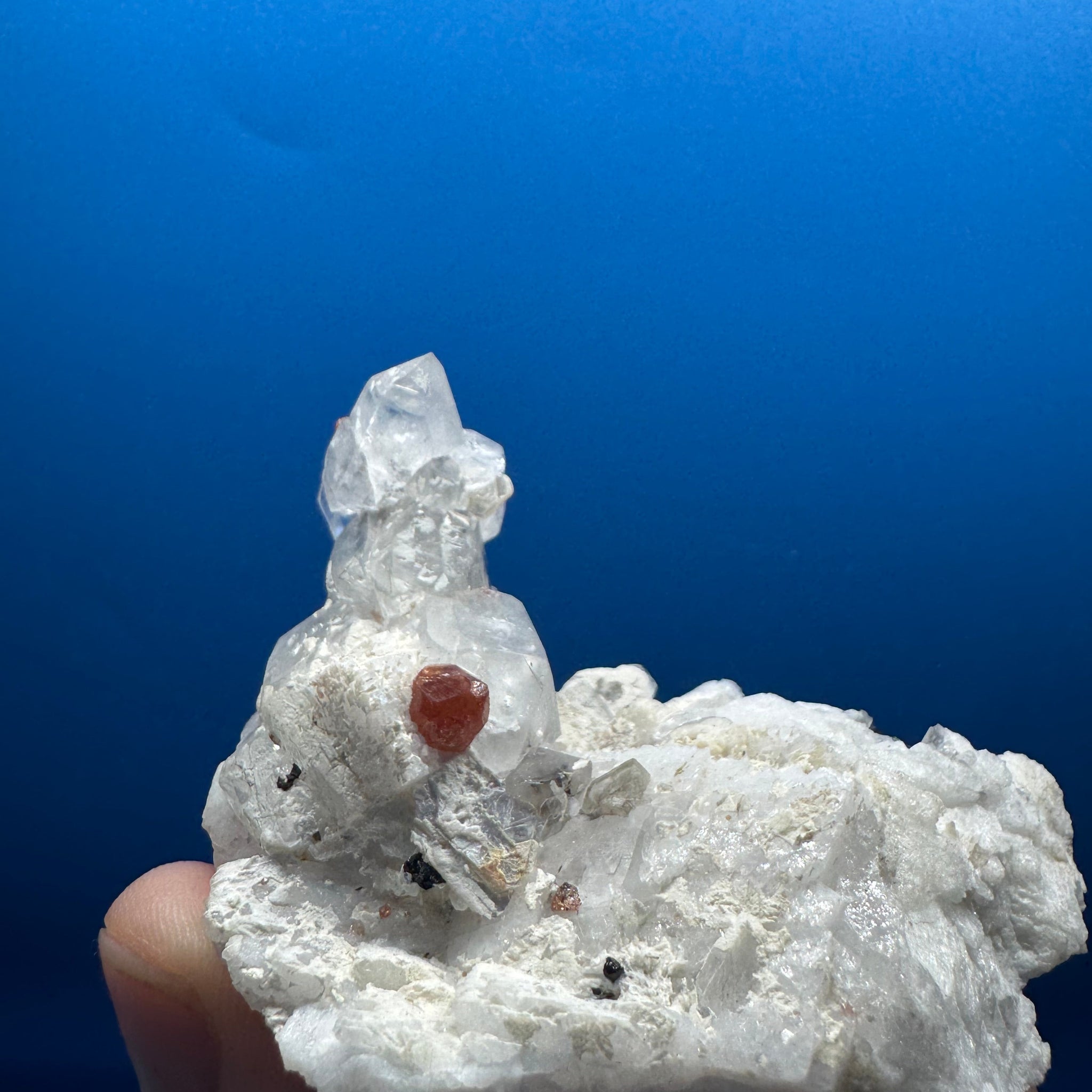 Garnet and Quartz Combo - 129g