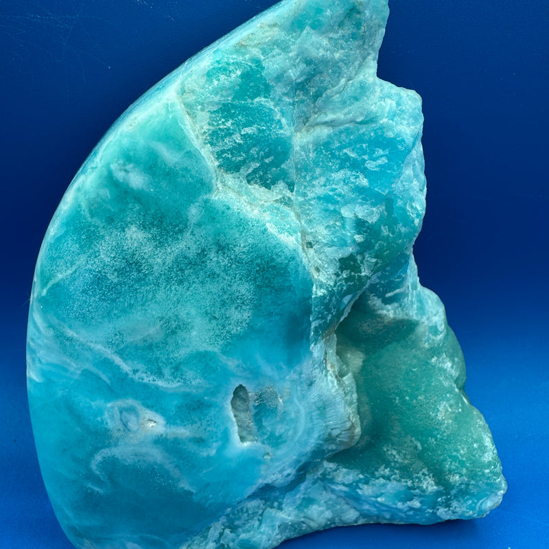 Blue Aragonite Free Form - 865g