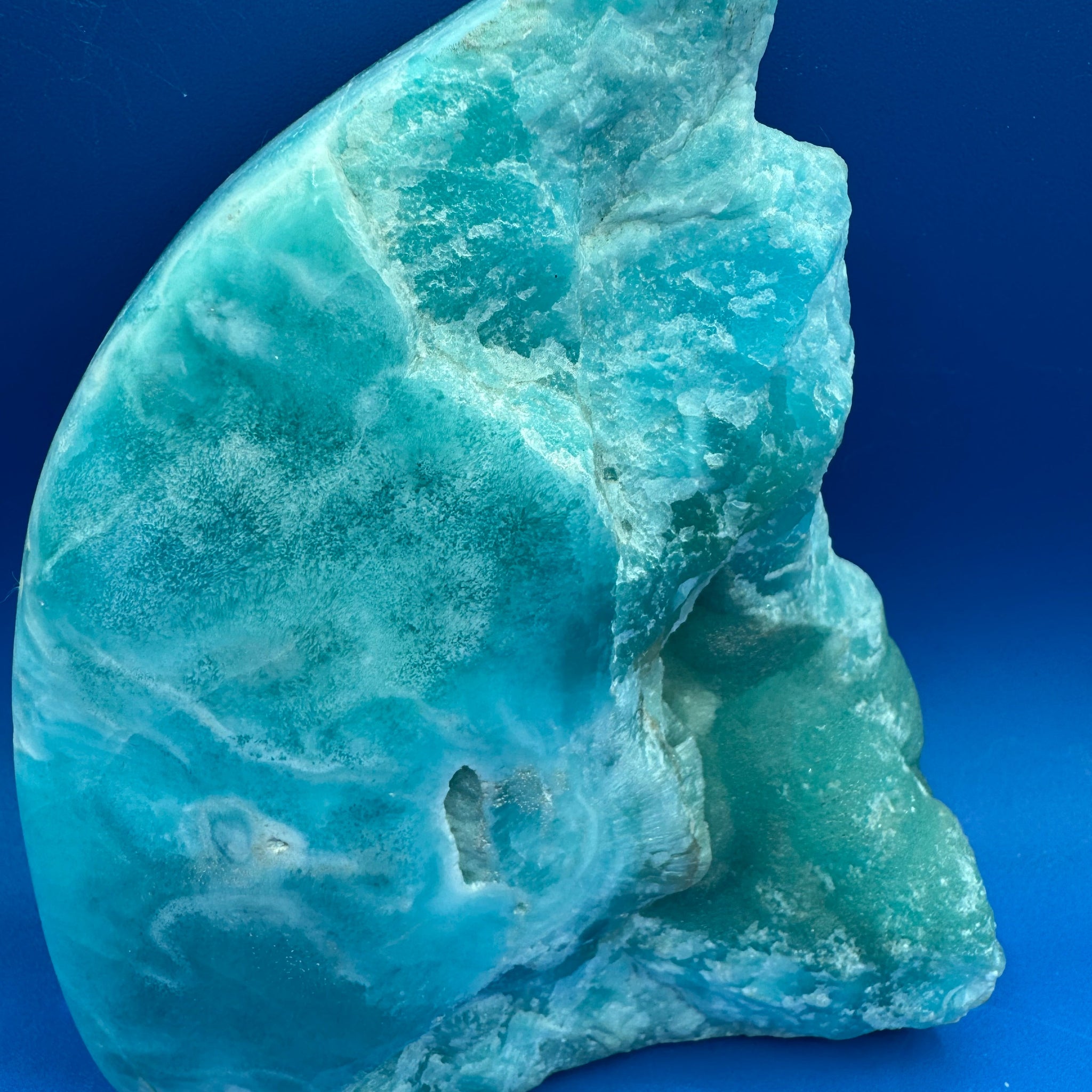 Blue Aragonite Free Form - 865g