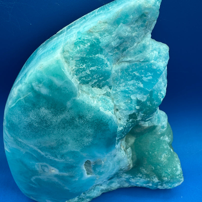 Blue Aragonite Free Form - 865g