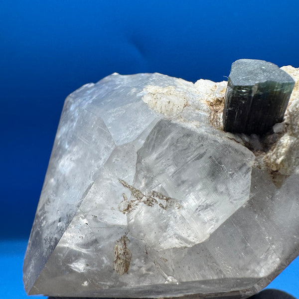 Greencap Tourmaline Specimen - 172g
