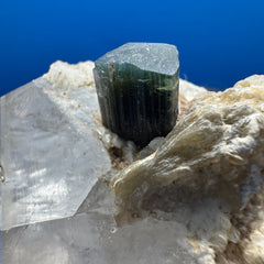 Greencap Tourmaline Specimen - 172g