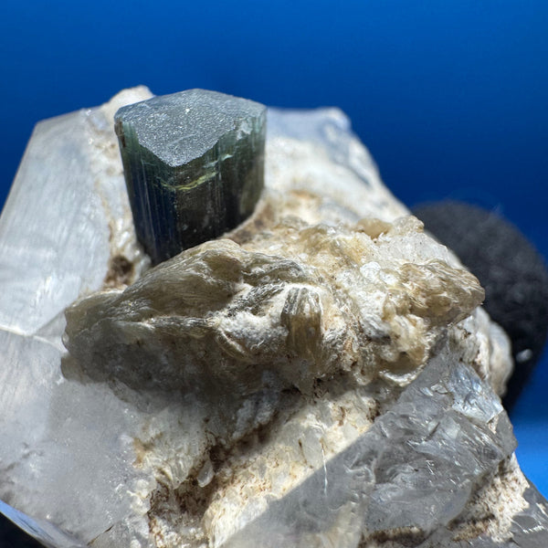 Greencap Tourmaline Specimen - 172g