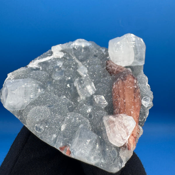 Heulandite on Chalcedony Specimen - 196g