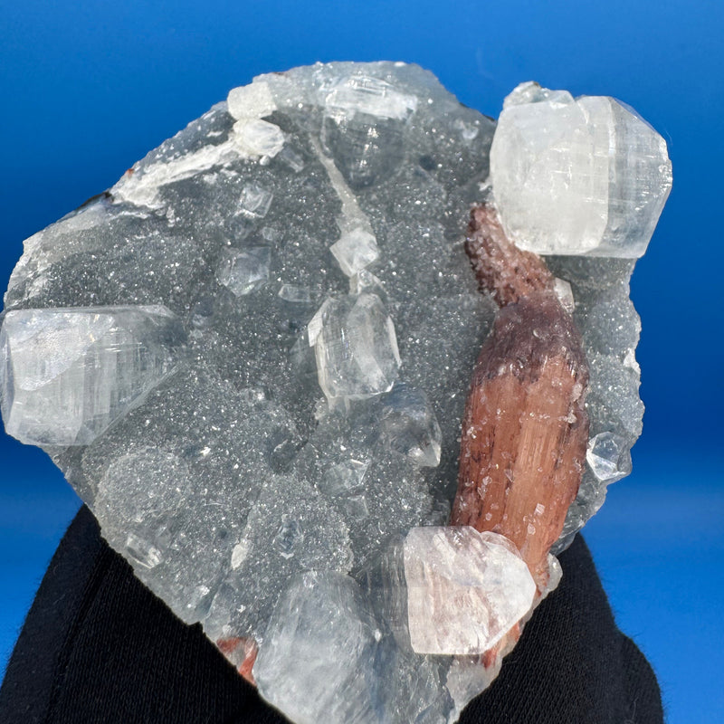 Heulandite on Chalcedony Specimen - 196g