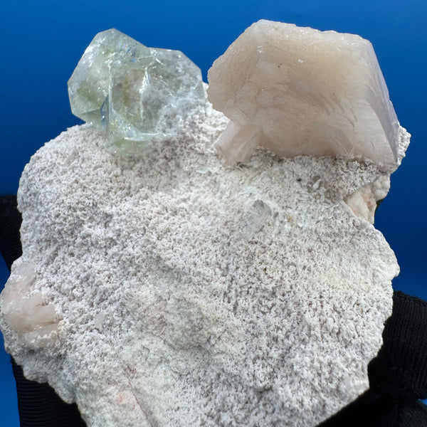 Apophyllite and Stilbite Specimen - 220g