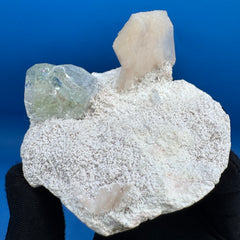 Apophyllite and Stilbite Specimen - 220g