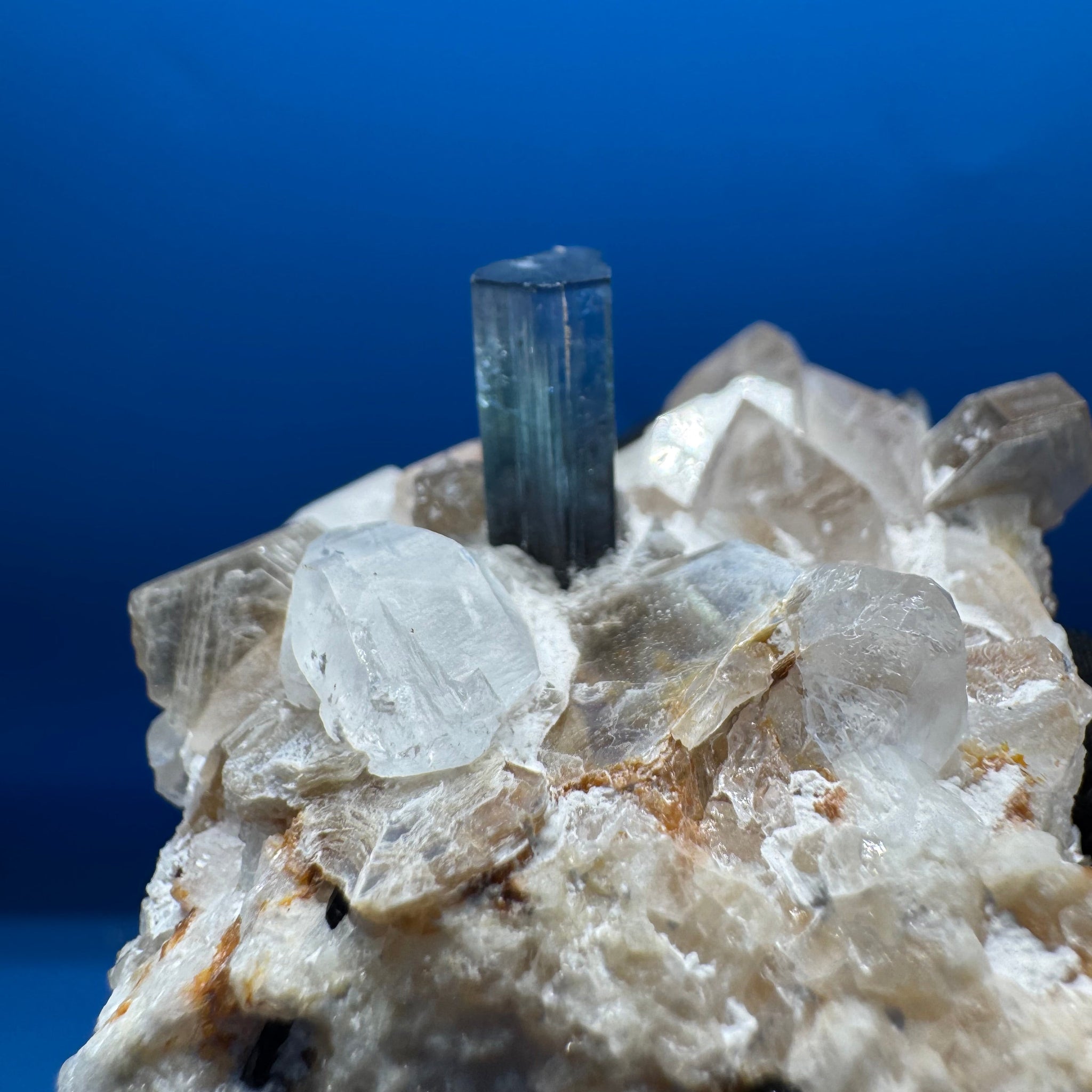 Blue Tourmaline Specimen - 97g