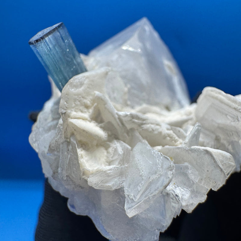 Blue Tourmaline Specimen - 68g