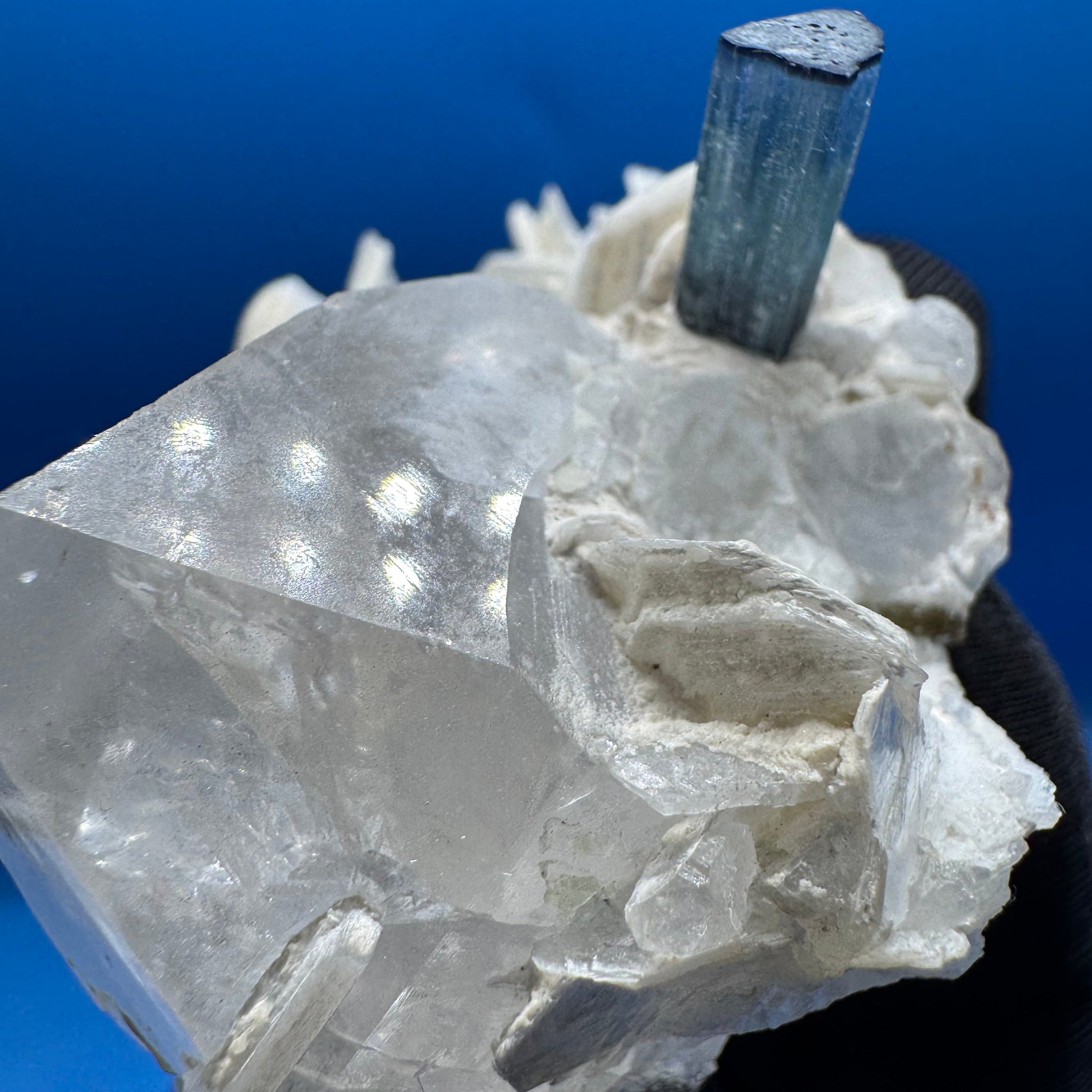 Blue Tourmaline Specimen - 68g
