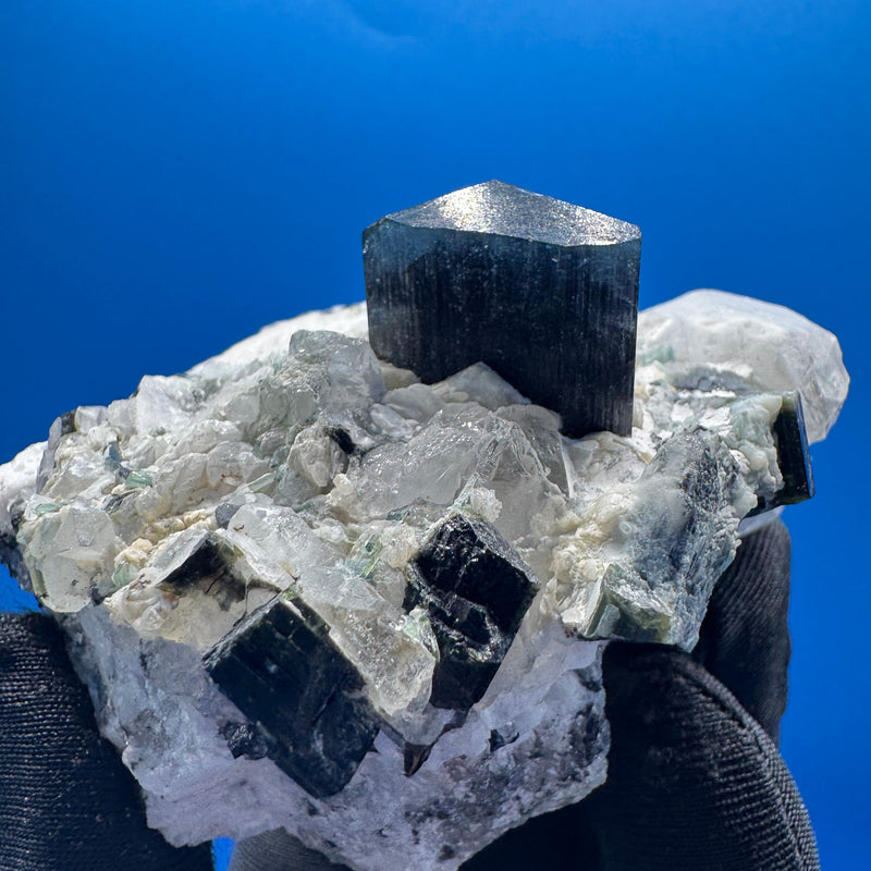 Blue Tourmaline Specimen - 119g