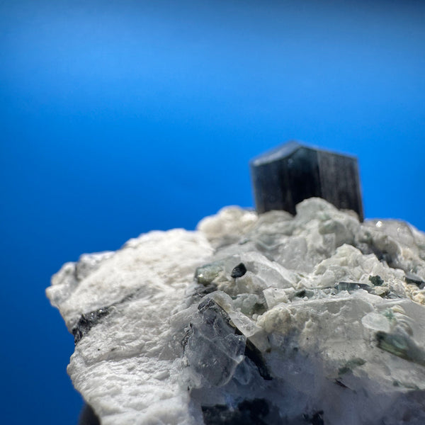 Blue Tourmaline Specimen - 119g