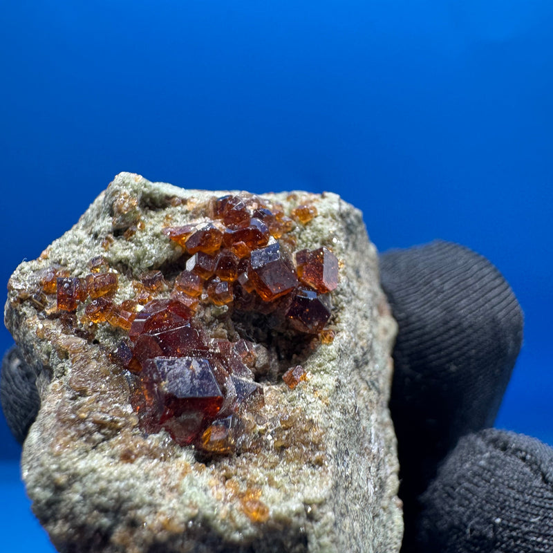 Red Garnet Specimen - 44g