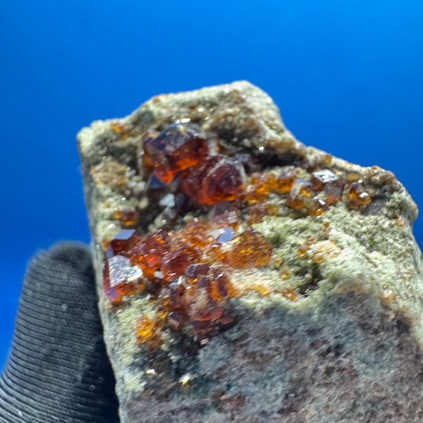 Red Garnet Specimen - 44g