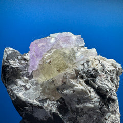 Kunzite and Smoky Quartz Specimen - 359g